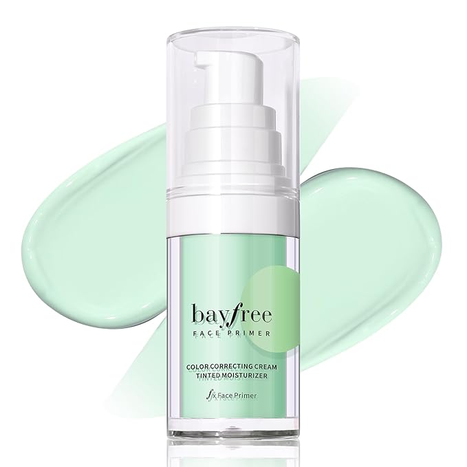 Color Correcting Cream Tinted Moisturizer, Makeup Primer for A Flawless, Smooth Canvas, Formulated with Centella Asiatica and Vitamin E