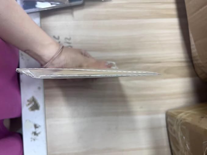 2Pcs Acrylic Makeup Mixing Palette with 2 Pcs