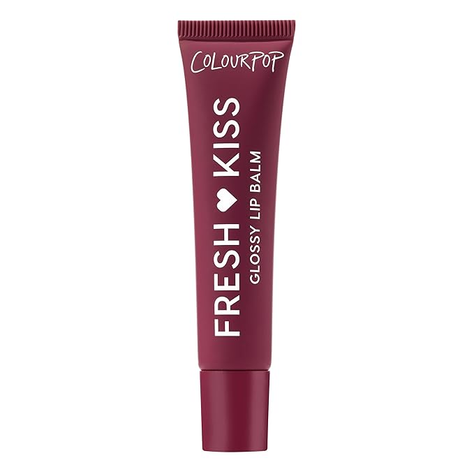 ColourPop Fresh Kiss Glossy Lip Balm - Hydrating Lip Care Enriched with Peptides, Hyaluronic Acid, Shea Butter & Vitamin E for an Ultra-Cushiony Formula - Wild Berry (2 Count)