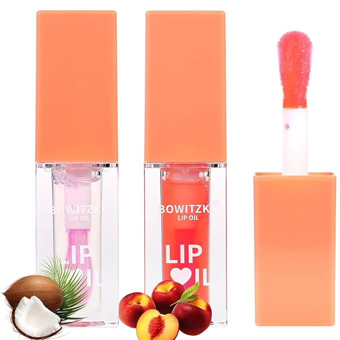 Bowitzki 2 Pcs Color Changing Lip Oil Lip
