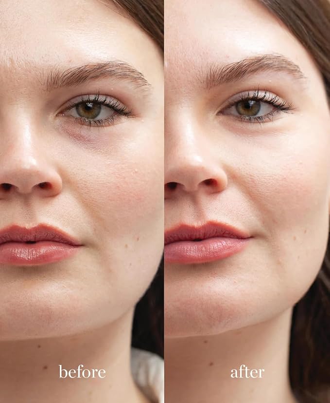 Ere Perez - Natural Lychee Crème Corrector | Vegan, Cruelty-Free, Clean Beauty (Tres – Bisque, 0.33 oz | 10 ml)