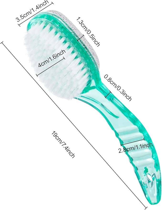 2 pcs foot brush for