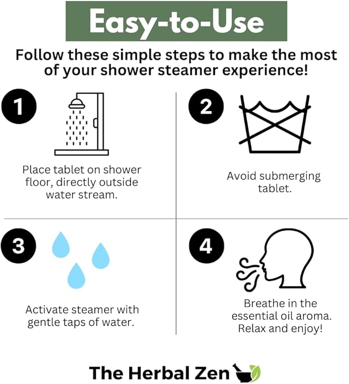 Shower Steamers Aromatherapy Variety Pack - Shower Bombs Made in The USA - Aromatherapy Bath Gifts for Women - Back to School Gift - Shower Tablets Mothers Day Gift