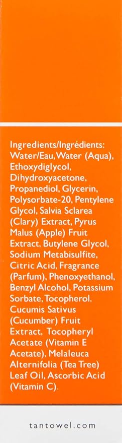 TanTowel Full Body Tan Towelettes - 5 Pack, Dark, 0.5 Fl Oz (Pack of 5)