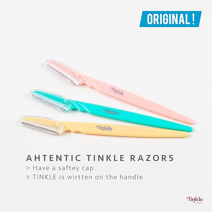 Tinkle Eyebrow Razor, 3ct per pack (3pk)