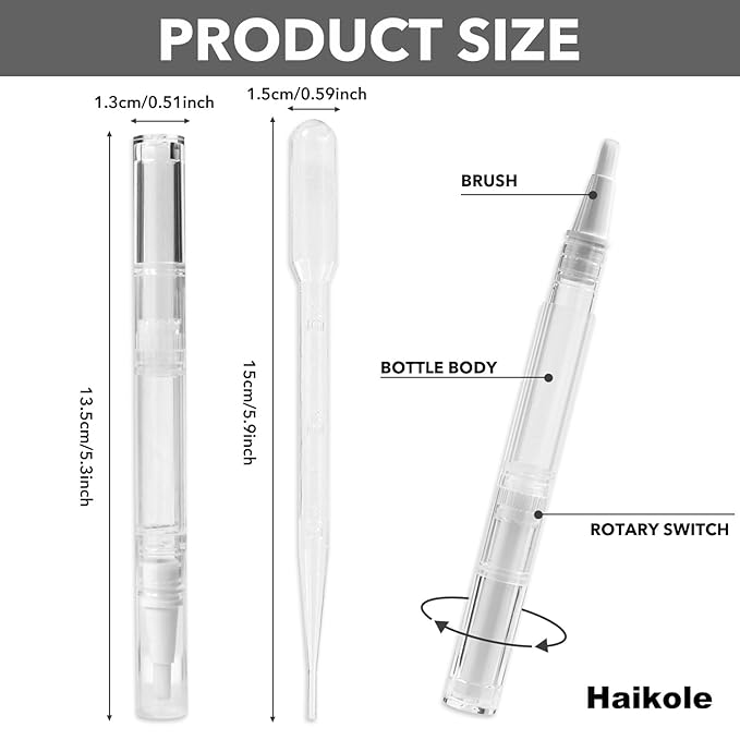 Empty Cuticle Oil Pens With