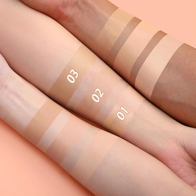 Concealer Moisturizing Gradient Foundation, Lightness Oil Control Long