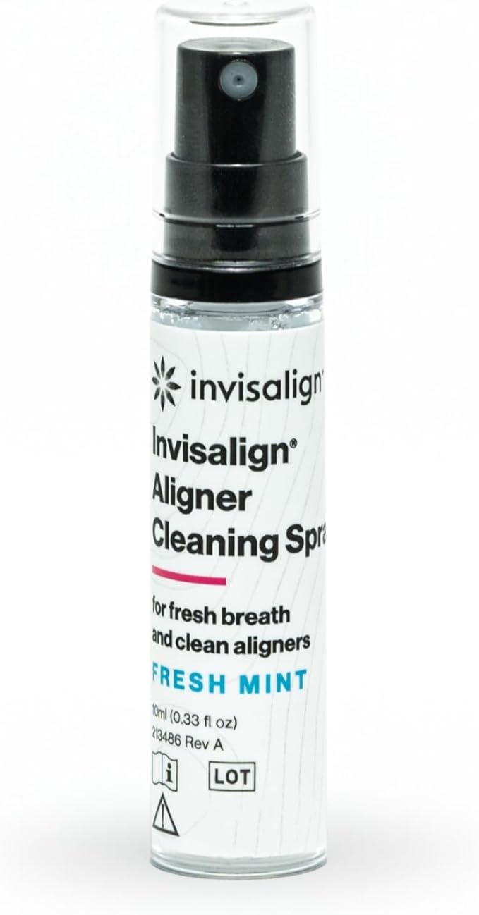 INVISALIGN Aligner Cleaning Spray for Aligner and Retainer Cleaning, 10 ml