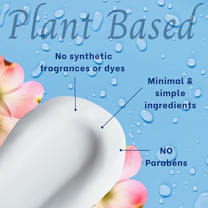 Christina Moss Naturals Unscented Moisturizer, Natural and Organic Ingredients, Gentle, No Toxic Chemicals