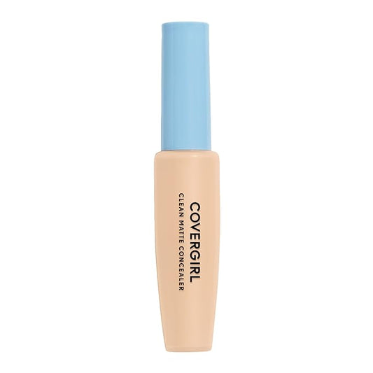 COVERGIRL - Clean Matte Concealer, Oil-Free, Lightweight Formula, Blendable, Natural-Looking Coverage, 100% Cruelty-Free