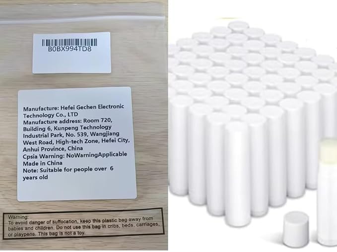 Demissle 150 Pcs Unlabeled Lip Balm Bulk Chapped Stick Blank Mini Lip Balm Gifts Moisturizing Lip Balms Favors for Women Homeless Wedding Bridal Shower Favors Baby Shower Guests Favors(Honey)