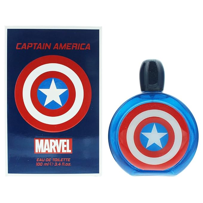 Captain America by Marvel Eau De Toilette Spray 3.4 oz Men