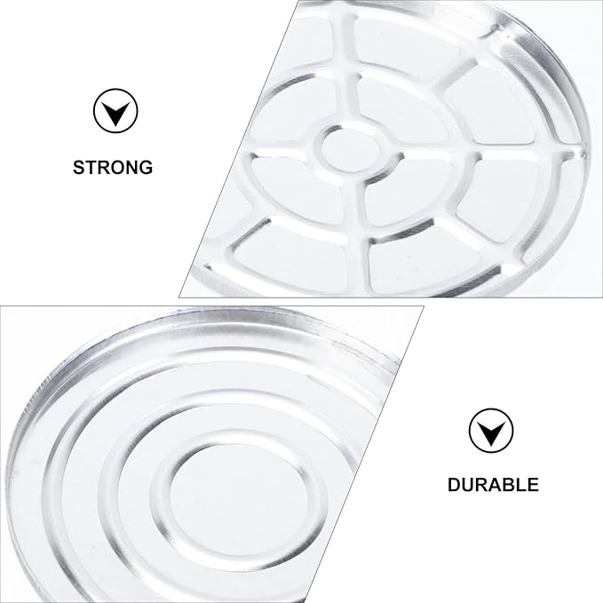 Lurrose 22pcs Empty Metal Pans Tin Palette Eyeshadow Pans Watercolor Palette Refillable Container Eyeshadow Blush Lipstick Organizer for Cosmetic Palettes