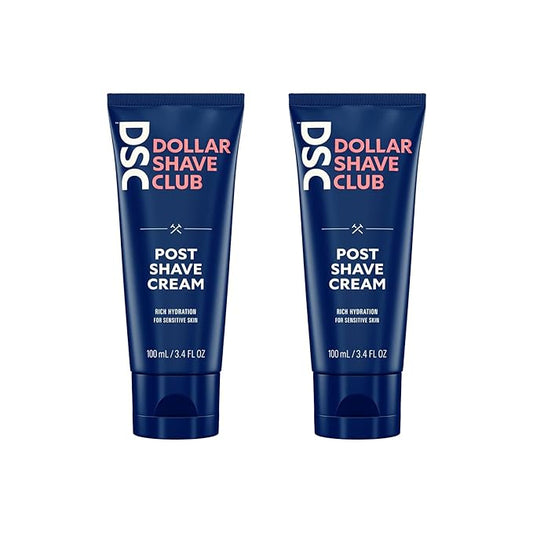 Dollar Shave Club | Post Shave Cream 3.4 ounce (2 Pack) | Hydrating Post Shave Lotion
