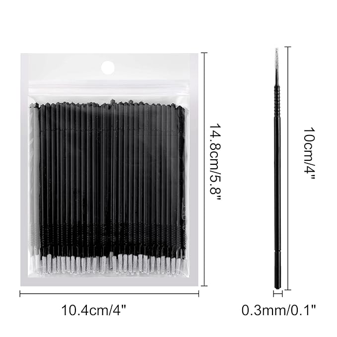 200pcs micro applicators brushes mini