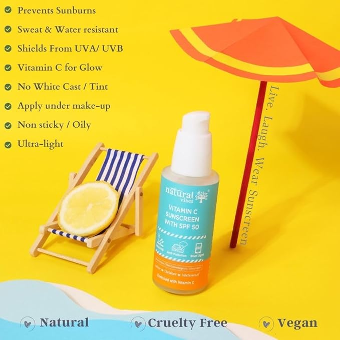 Natural Vibes Vitamin C Sunscreen