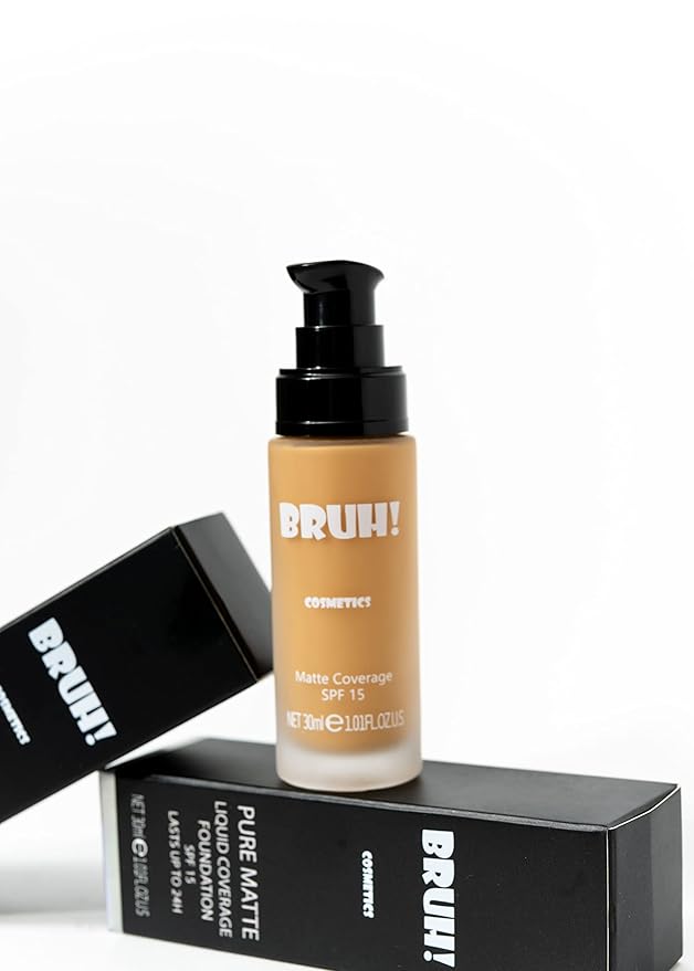 Bruh! Cosmetics Men's Concealer/Makeup (Dusty Brown)