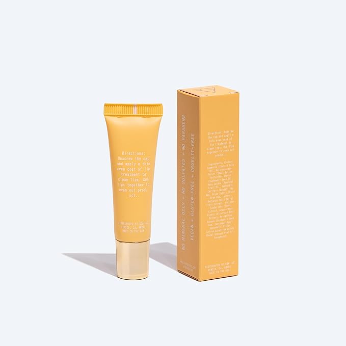 Koa Life Vitamin C Lip Treatment - Nourishing Lip Balm, Anti-Aging, Repairs & Protects From Sun Damage, Glossy, All Natural Ingredients - Citrus 10 G