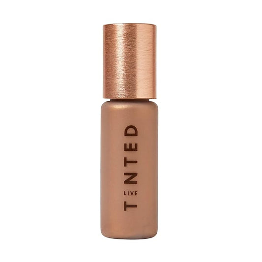 Live Tinted Hueglow Liquid Highlighter Drops - Lightweight Serum-Infused Highlighter, Non-Greasy Formula for Natural Radiance and Advanced Hydration Dusk, 0.46fl oz/ 13.5mL