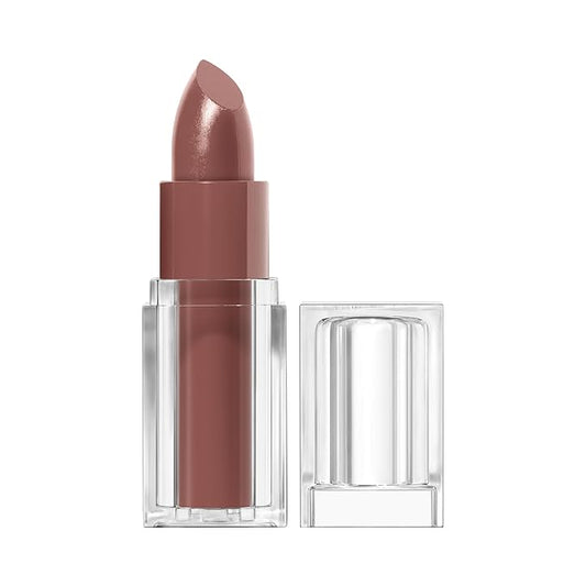 COVERGIRL Clean Lip Color, Cocoa Whirl, Satin Finish, Squalane, Avocado & Aloe, Carmine-Free, Non-Drying, 0.12oz