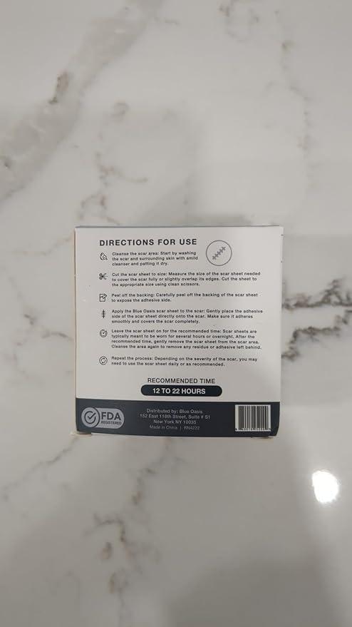 Silicone Scar Sheets, Scar Tape