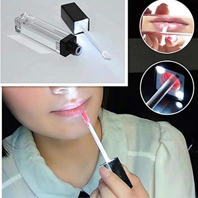 5 Pcs 7.5ml LED Light Lip Glaze Tubes 7.5ml
