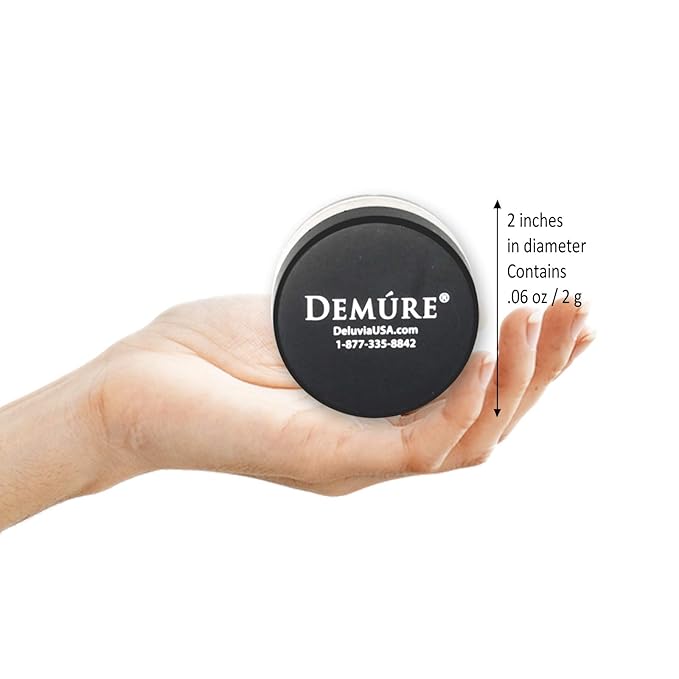 Demure Mineral Blush Makeup (Go Bronze), Loose Powder By Demure
