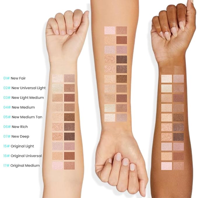 evpct 2in1 Face Shaping & Contouring Stick Cream Contour Concealer Bronzer Stick Makeup Kit for Beginner Face Highlighter Makeup Stick contorno maquillaje de maquillaje profesional,NEW Medium Tan