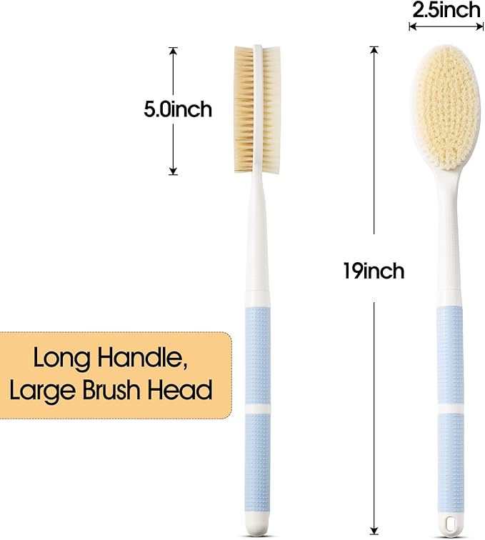 Back scrubber anti slip for