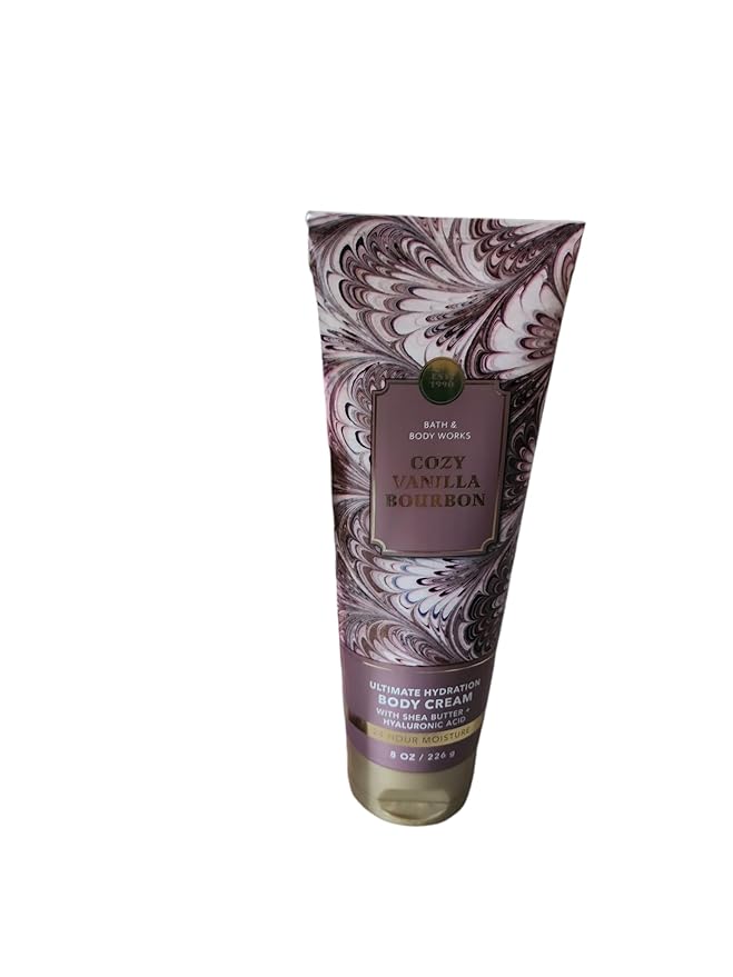 Bath and Body Works Fragrance Gift Sets (Vanilla Bourbon Body Cream 8 oz)