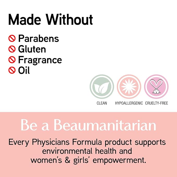 Physicians Formula Setting Powder Palette Multi-Colored Pressed Finishing Powder, Natural Coverage, Buff, Dermatologist Tested, Clinicially Tested