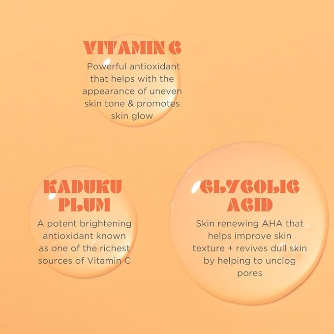 Pacifica Body Lotion Glow Baby Vitamin C Moisturizer - for Skin Brightening - w/Superfood Plant Extracts & Vitamin C & E Care Clean Beauty Vegan & Cruelty-Free Dermatologist Tested