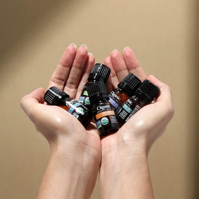 Cliganic Organic Citronella Essential Oil, 100% Pure Natural for Aromatherapy | Non-GMO Verified