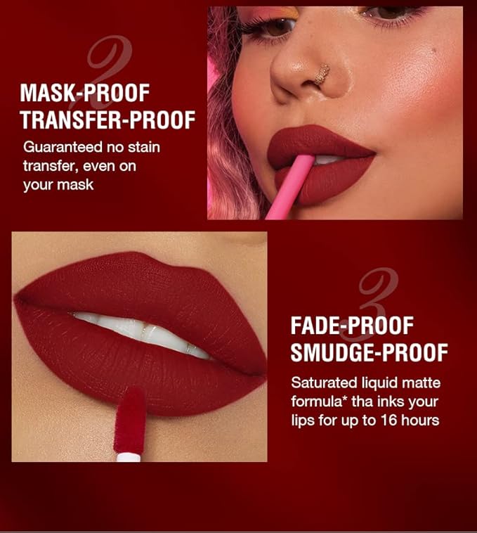 BestLand 12Pcs Matte Liquid Lipstick + Lip Liner