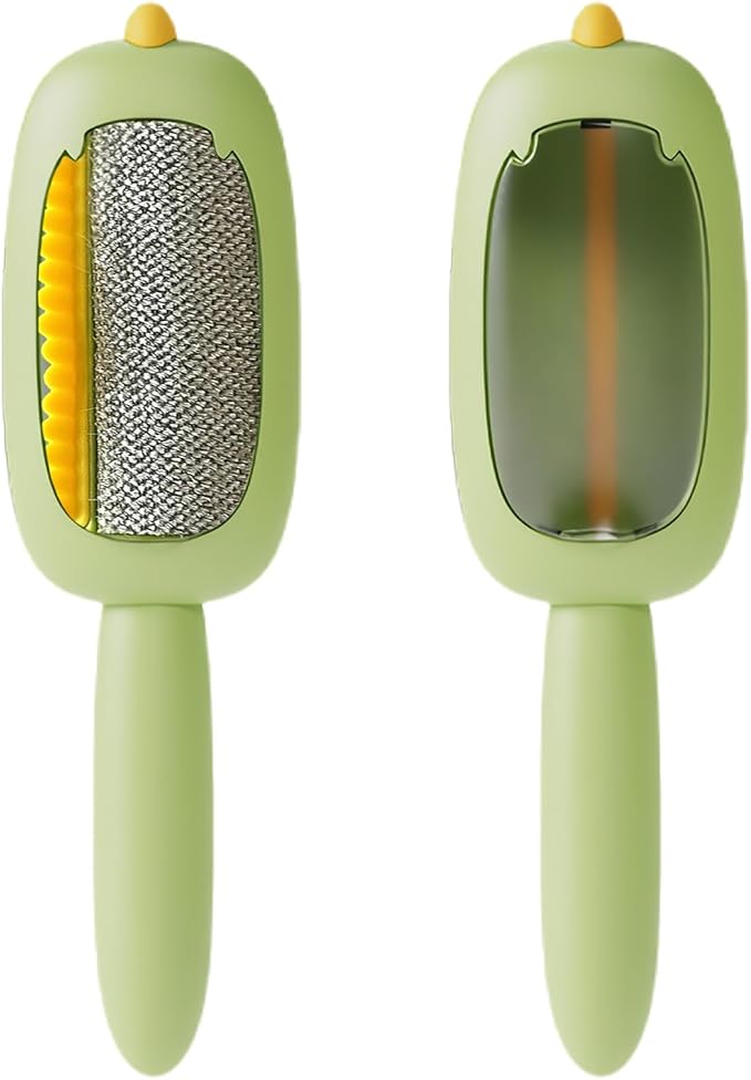 Reusable Lint Roller, Portable Lint Brush, Pet Hair Remover, Super Sticky and Washable, for Clothes, Furniture, Dog & Cat Hair(Green)