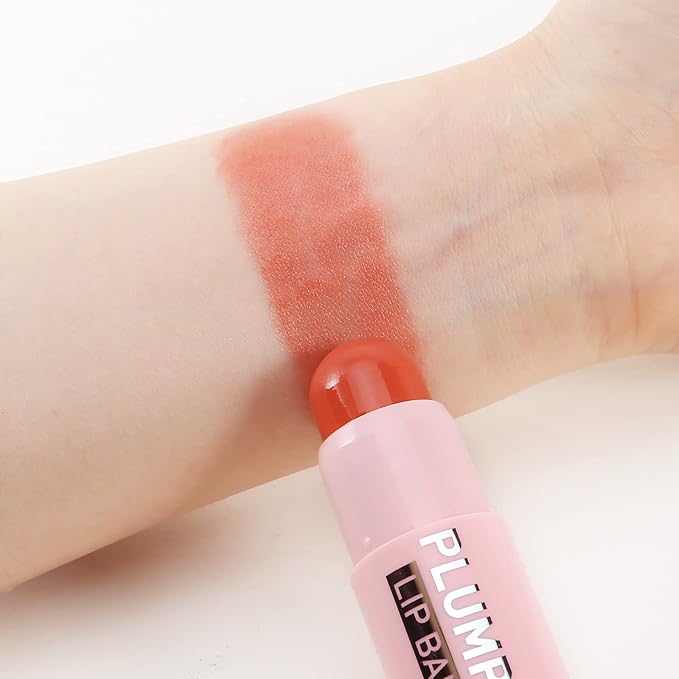 Boobeen Lip Plumping Balm,Moisturizing Lip Plumper Color