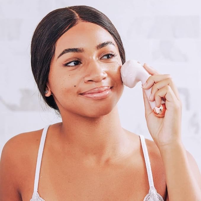 Finishing Touch Flawless Cleanse Silicone Face Scrubber and Cleanser, 1 count