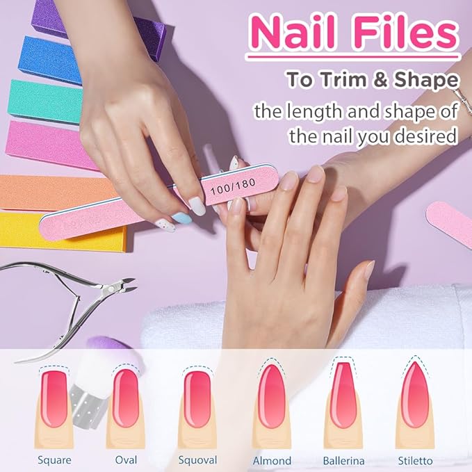 TsMADDTs Nail Buffers and Files,