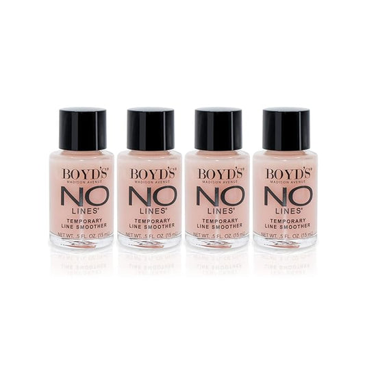 Boyd's Renoir No Lines Temporary Wrinkle Remover- For Forehead, Eyes, Lips, 0.5 fl oz (4 pack)