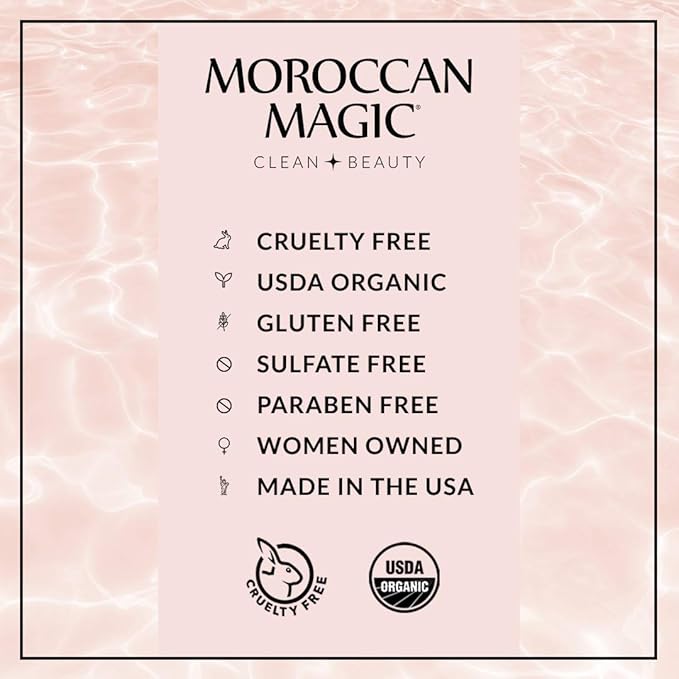Moroccan Magic Organic Lip Balm Variety Pack Gift Set | Natural Argan and Essential Oils | Quality Smooth Application | Non-Toxic Cruelty Free | Rose, Peppermint Eucalyptus, Lemon Thyme | 3 Pack