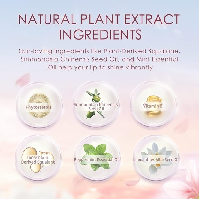 CATKIN Tinted Lip Balm Color Changing Lipstick Ultra Hydrating 100% Natural Lip Moistrurizer with Vitamin E Nourishing For Cracked & Dry Lips 0.12 oz Pink