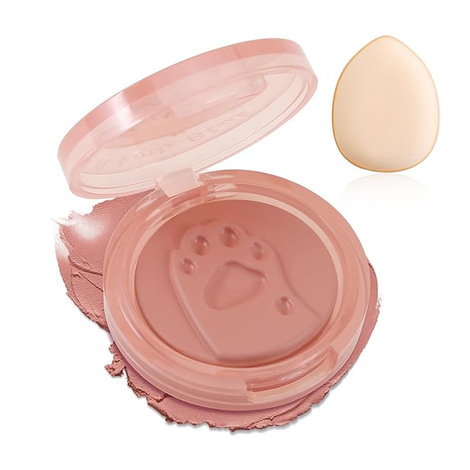 Boobeen Matte Blush Palette for Cheek, Pink Blush