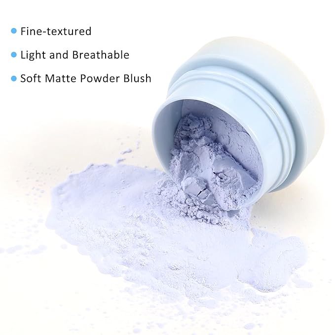 Boobeen Powder Blush for Cheeks, Air Cushion Matte