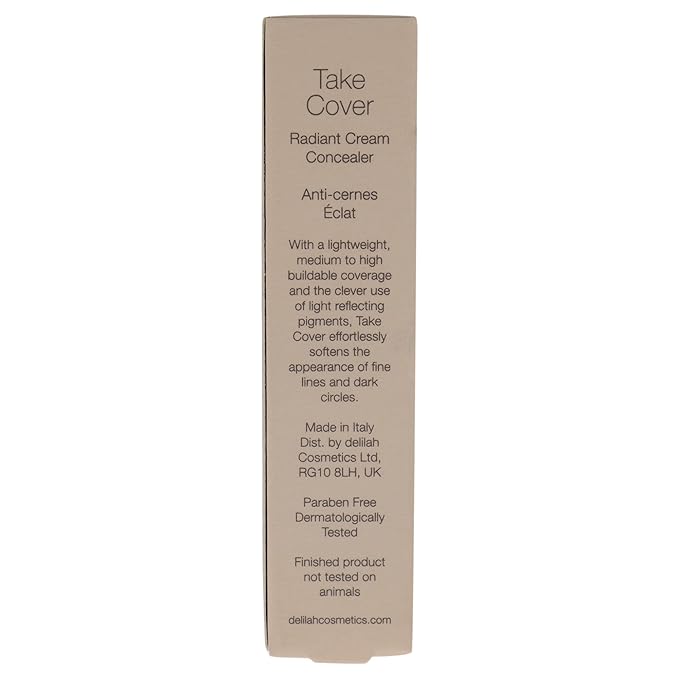 delilah - Take Cover Radiant Cream Concealer - Full Coverage-0. 12 Oz