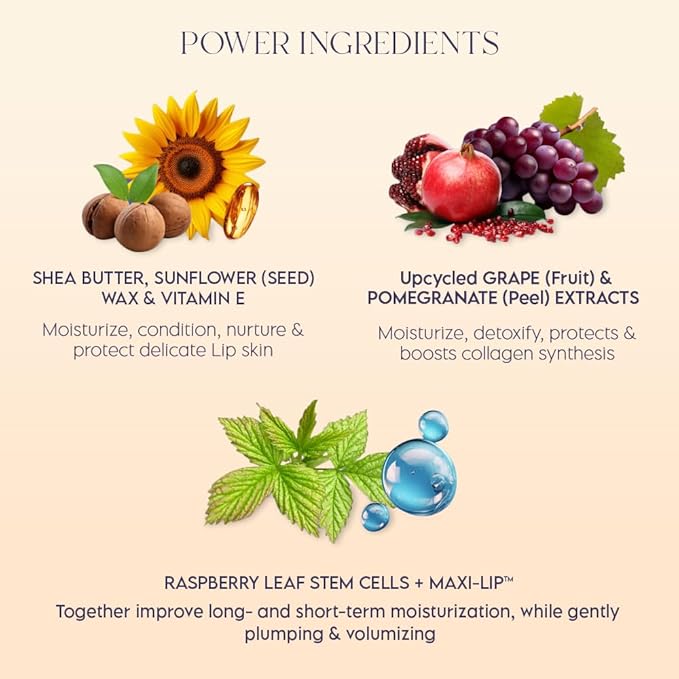 ieró Beauty Moonkissed Luminous PH Tinted Lip Balm w/Shea Butter & Vitamin E, Lip Care Moisturizer, Lip Plumper for Soft & Supple Lips, Paraben Free, Vegan, Sheer Coral w/Gold-Beige Shimmer