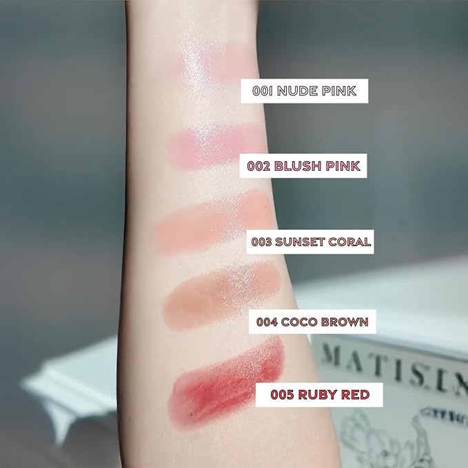 Lip Balm – Long-Lasting Hydration with Natural Color – Korean Beauty, Oasis Plant Complex, Silicone-Free, Vegan & Cruelty-Free Lip Care (004 Coco Brown)