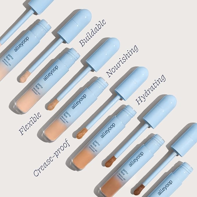 ALLEYOOP Skin Foundation Concealer, Golden, Cream, 009