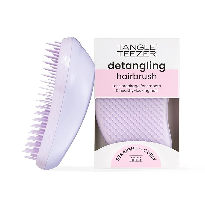 Tangle Teezer Original Detangler Brush, Dry & Wet Hairbrush for All Hair Types, Lilac