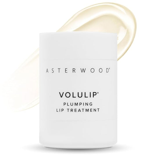 Asterwood Lip Treatment & Balm - with Volulip, Hyaluronic Acid, & Matrixyl 3000 - Hydrating, Plumping, Moisturizing, Anti-Aging - Plumper, Fuller Lips - for Women & Men - 0.5 Fl Oz