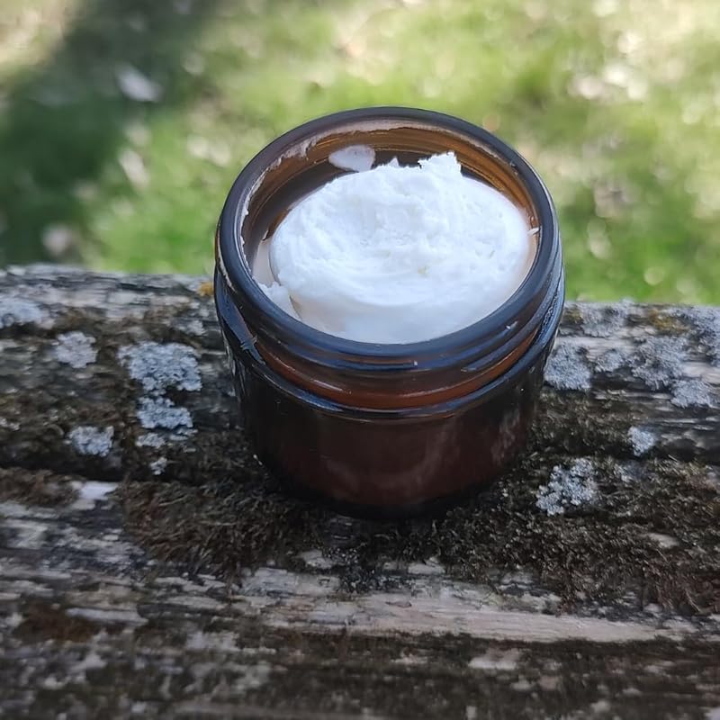 Beef Tallow for Skin Care, Face, Hands - Natural Moisturizer - Whipped - Organic Grass-Fed Beef Fat - Vitamins A, D, E, K - Dry Skin, Baby Diaper Cream - Hydrating - Handmade - Unscented - 2 oz Jar